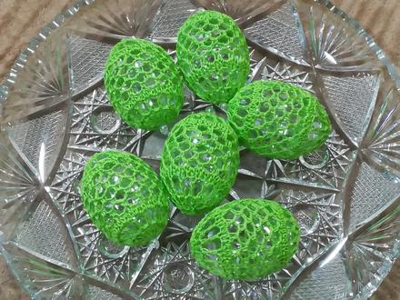 Háčkované vajíčka - a4, 