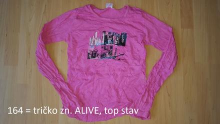 Tričko s dlhým rukávom, alive,164