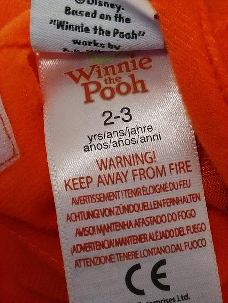 Kostým tigger winnie pooh, disney, 2-3 r, 92-104, 