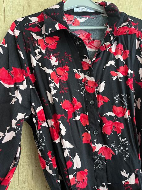 Kvetované šaty, reserved,xs