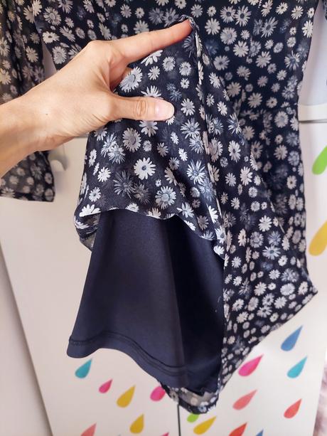 Kvetinove saty s podsivkou, bershka,s