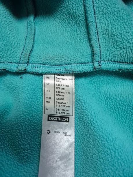 Softshelova bunda, decathlon,122