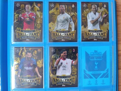 Ucc topps match attax 2024/25 -hall of fame, 