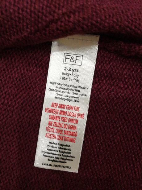 Svetrík na gombíky, f&f,98