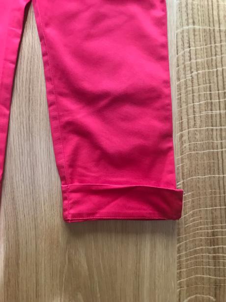 Jacadi nohavice trištvrťové červené, jacadi,128