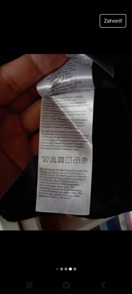 Kabat s vlnou m, only,40