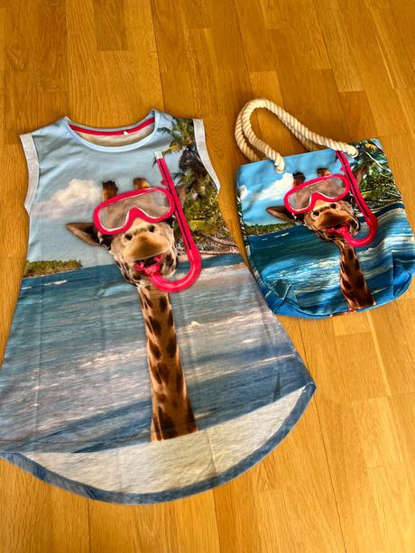 Plážové šaty s taškou, next,128