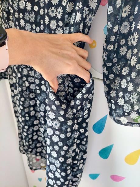 Kvetinove saty s podsivkou, bershka,s