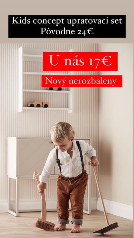 Kids concept upratovaci set,