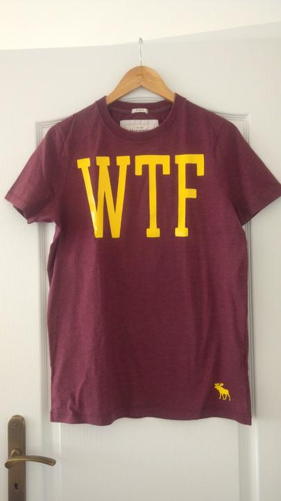 Pánske tričko (i), abercrombie&fitch,l