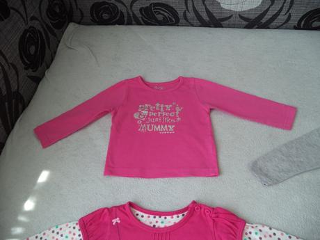 4 x tričko s dlhým rukávom a body k tomu, 74, early days,74