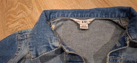 Rifľová bunda, denim co,140