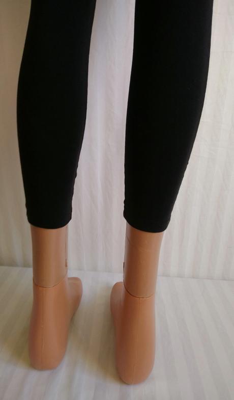 Dámske elastické čierne 3/4 legíny, tezenis, xs, tezenis,xs