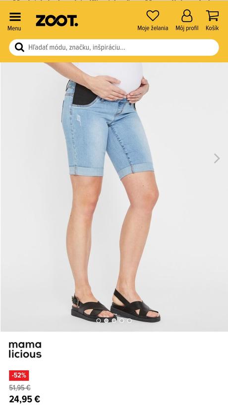 Tehotenske riflove kratasy, s