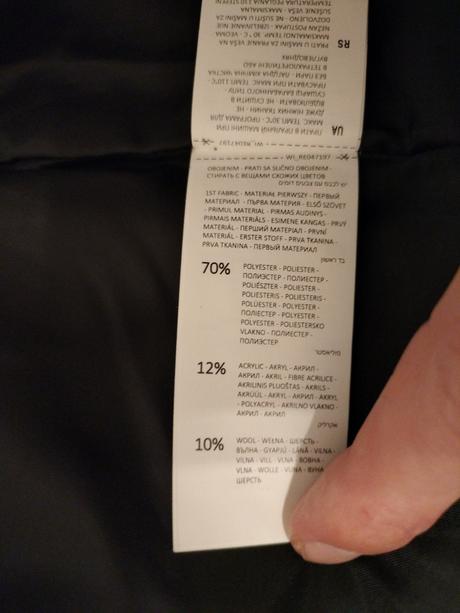Kabát na zimu s/m, reserved,s