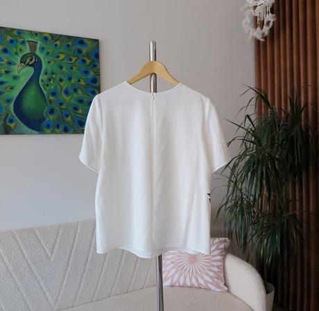 Dámsky luxusný top/blúzka boutique moschino, moschino,m