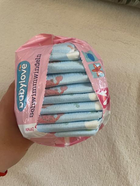 Babylove 9 ks plienky do vodu m 7-13kg, babylove,7 kg - 18 kg