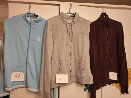 Balík oblečenia - mikiny, svetre, xl