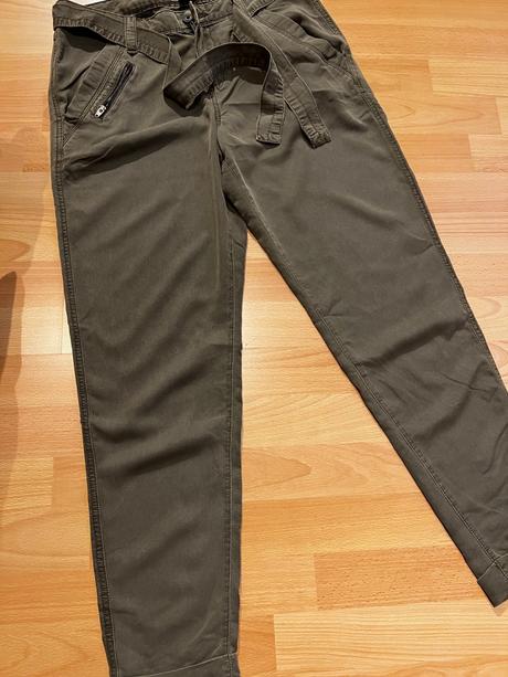 Zelené nohavice f&f, f&f,m