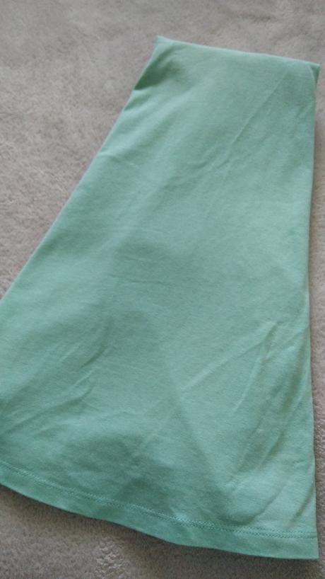 Tyrkysové šaty vzadu krajka, c&a,146