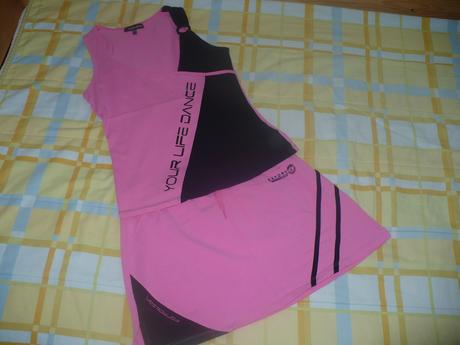 Dámska čierno-ružová tepláková súprava zn.extory, s