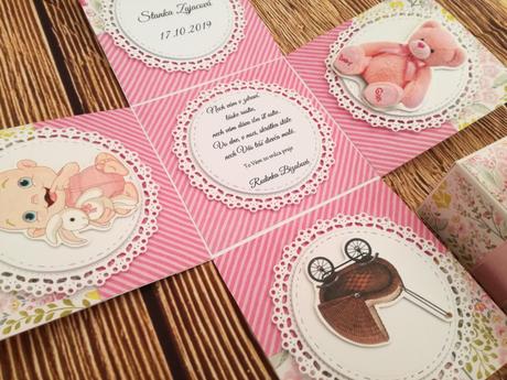 Krabička na peniaze ku krstu (exploding box), 