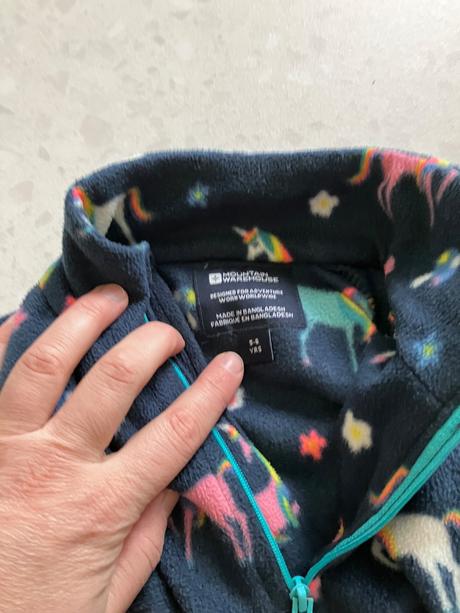 Flísová mikinka, mountain warehouse,116