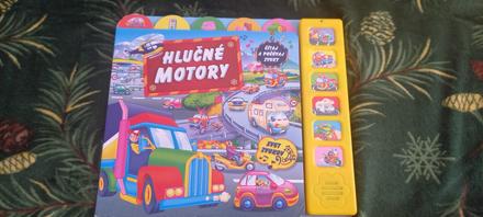 Hlučné motory zvuková knizka, 