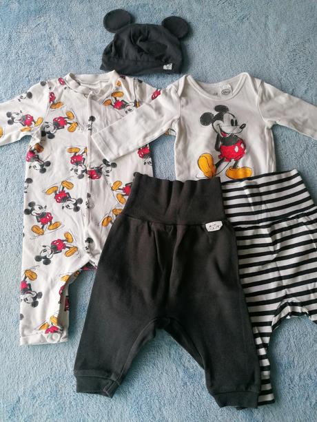 Komplet mickey, h&m,56
