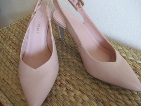 Elegantné lodičky v staroružovej farbe, 37