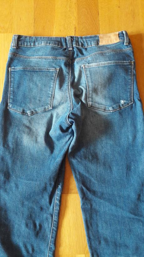 Džínsy, zara,152
