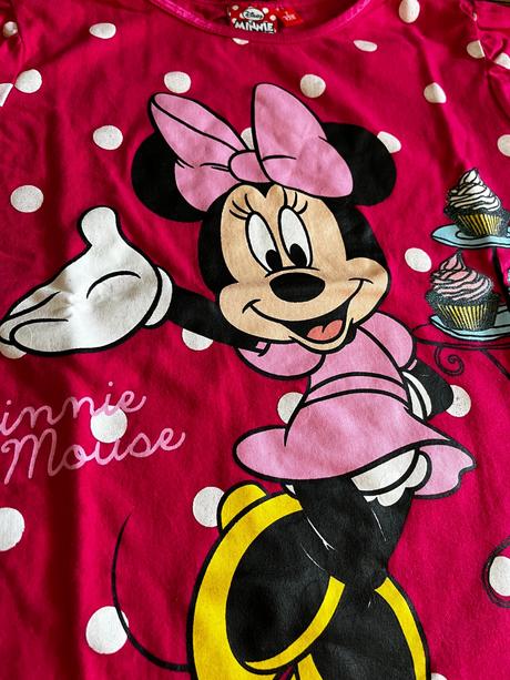 Letné pyžamko minnie mouse 122/128, disney,122