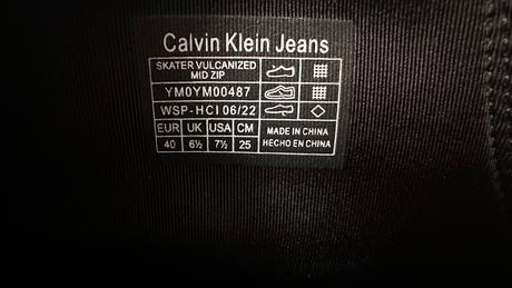 Pánske,kvalitné čižmy calvin klein, 40