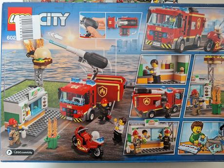 60214 lego city - zásah hasičov v burgrárni, 