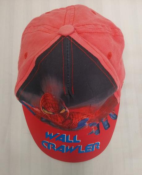 Červená šiltovka spiderman č. 637, marvel, 56 cm, marvel,56