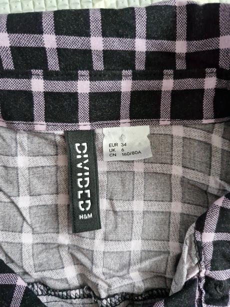 Košeľové šaty na gombíky - h&m, h&m,xs