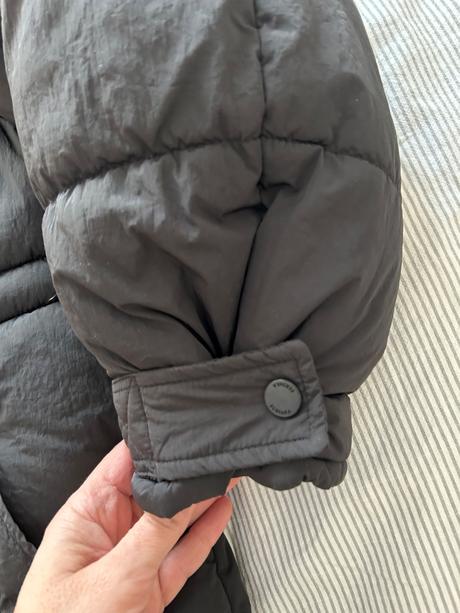 Teplá dlhšia bunda, bershka,xs