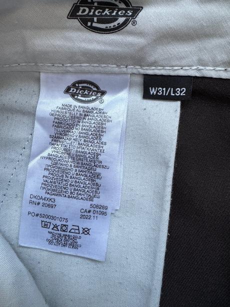 Nohavice dickies double knee, 32