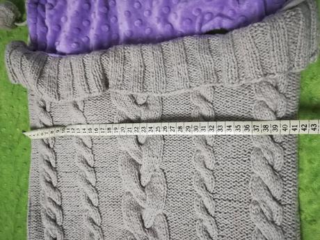 Pletený fusak do vajíčka, 