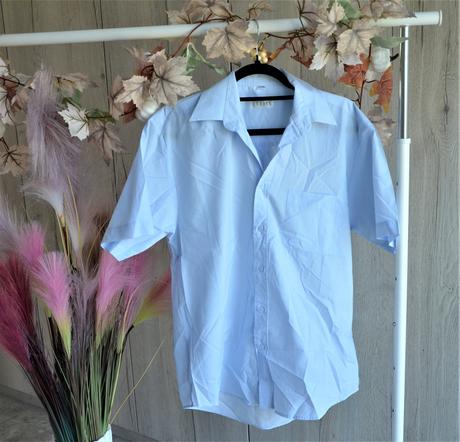 Bledomodrá košeľa items-xl, f&f,xl