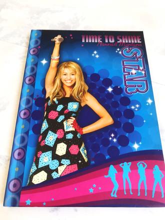 Zápisníky a nálepky hannah montana,