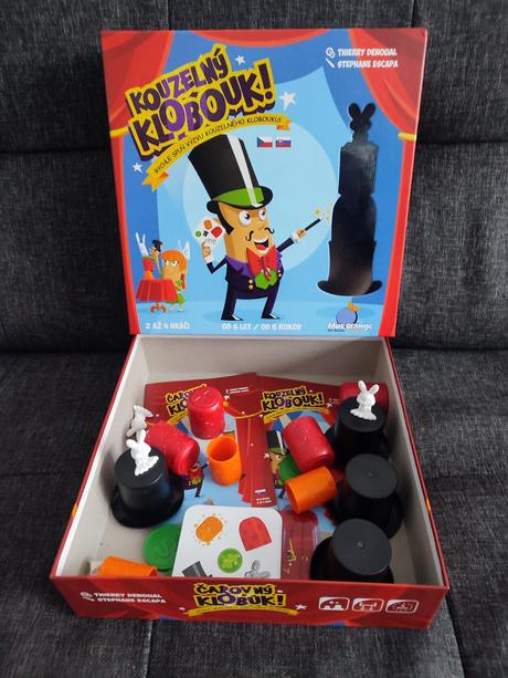 Spoločenská hra kúzelný klobúk,