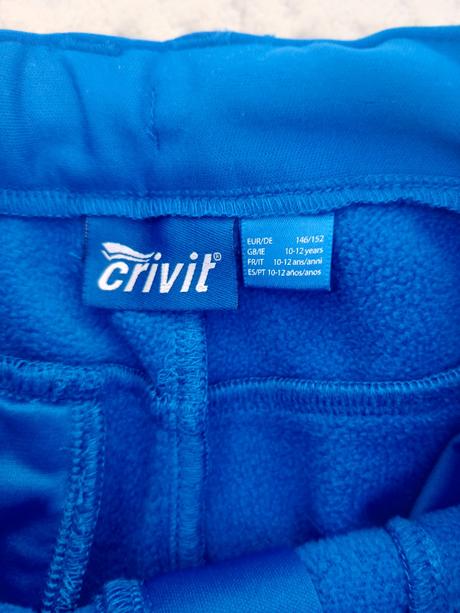 Softshellove turistické nohavice 146/152, crivit,146