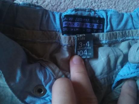 Šortky, zara,104
