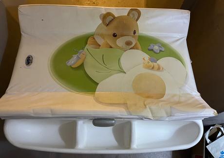 Prebaľovací pultik s vaničkou cam, 