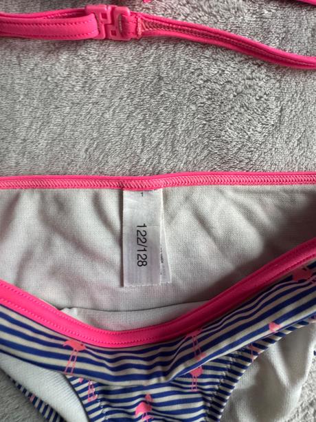 Pásikavé plavky 134/140, h&m,134