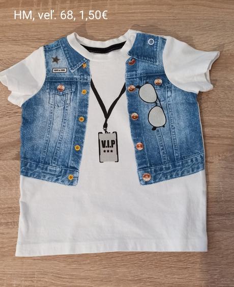 Tričko 68, h&m,68