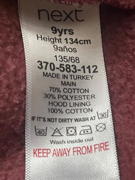 Dievčenská mikina, next,134