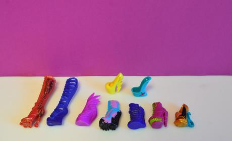 Monster high topánky ľavé, 