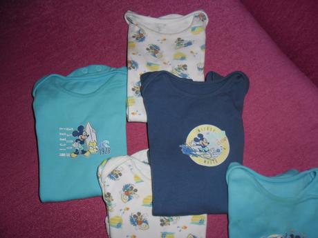5 x bodynka mickey, f&f,86